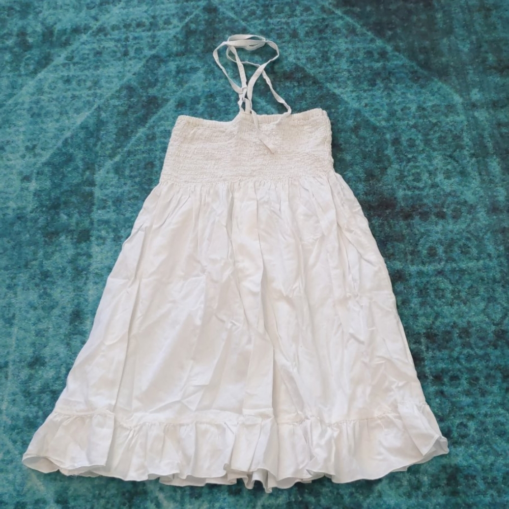 Cute white summer dress